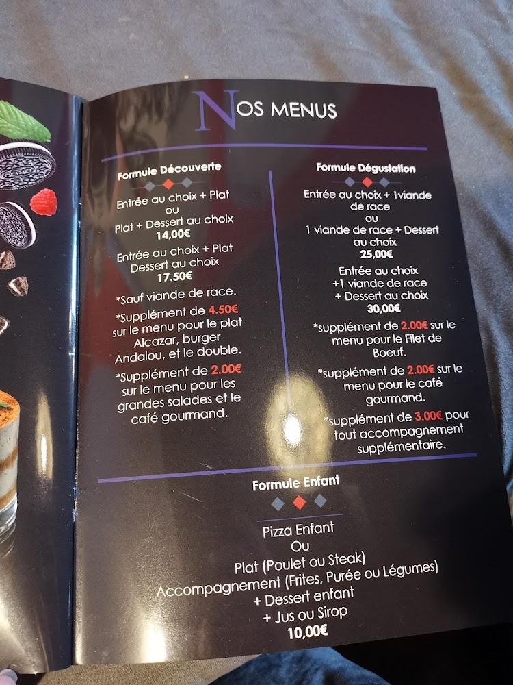 Alcazar - Menu Image 1